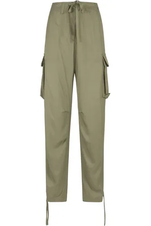 Golden Goose Dames, Broeken, Groen, Maat: XS Viscose