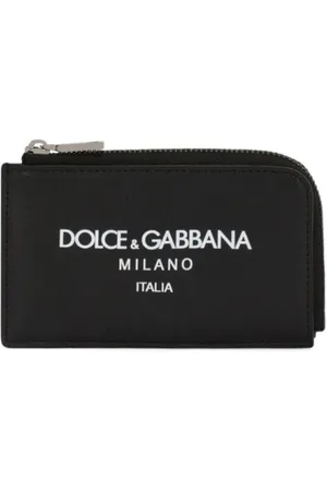Dolce & Gabbana Heren, Accessoires, Zwart, Maat: ONE Size Leer