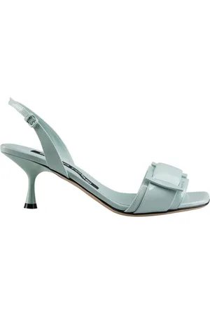 Sergio Rossi Dames, Schoenen, Groen, Maat: 40 EU Leer