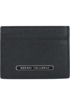 Armani Exchange Heren, Accessoires, Zwart, Maat: ONE Size Leer