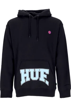 Huf Heren, Sweatshirts & Hoodies, Zwart, Maat: M Katoen