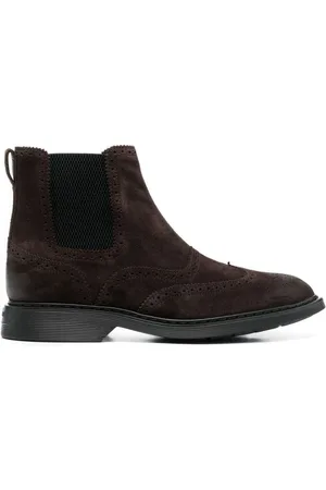 Hogan Heren, Schoenen, Bruin, Maat: 40 1/2 EU Suède