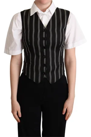 Dolce & Gabbana Dames, Pakken, Zwart, Maat: XS Wol