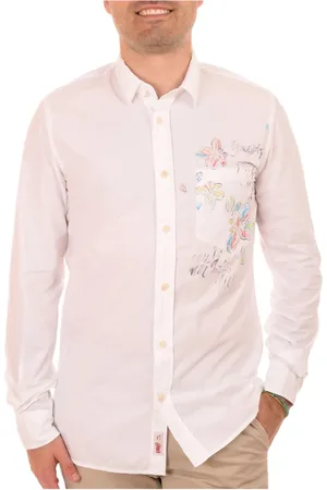 BOB der Bär Heren, Overhemden, Wit, Maat: XL