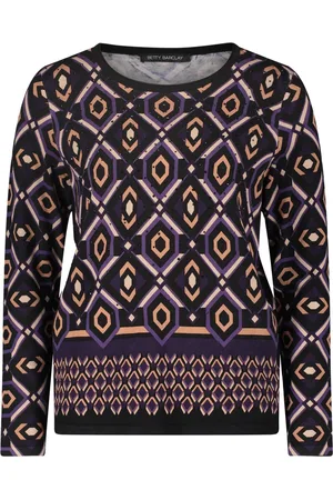 Betty Barclay Dames, Tops, Veelkleurig, Maat: 4XL