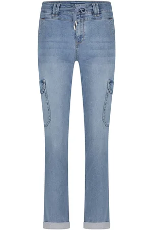 Red Button Dames, Jeans, Blauw, Maat: S Katoen