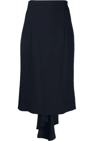 Moschino Dames, Rokken, Blauw, Maat: XS Leer