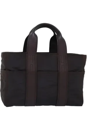 Hermès Dames, Pre-owned, Bruin, Maat: ONE Size Nylon