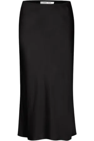 Samsøe Samsøe Dames, Rokken, Zwart, Maat: L Viscose