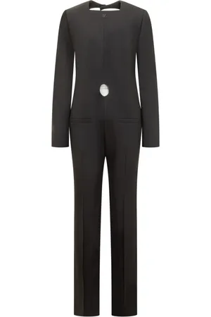 Courrèges Dames, Jumpsuits & Playsuits, Zwart, Maat: S