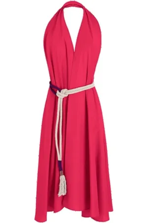 MARE DI LATTE Dames, Jurken, Rood, Maat: ONE Size Katoen