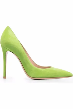Gianvito Rossi Dames, Schoenen, Groen, Maat: 36 EU Suède