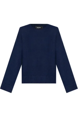 Dsquared2 Dames, Truien, Blauw, Maat: L Wol