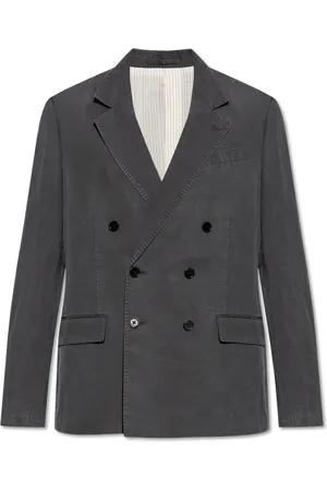 AllSaints Heren, Jassen, Grijs, Maat: 4XS Linnen
