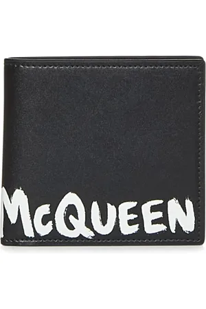 Alexander McQueen Heren, Accessoires, Zwart, Maat: ONE Size Leer