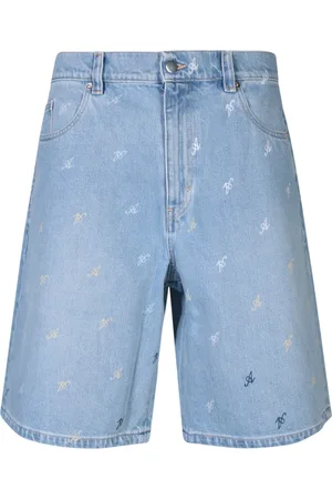Axel Arigato Heren, Korte broeken, Blauw, Maat: W30 Denim