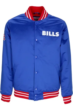 Mitchell & Ness Heren, Jassen, Blauw, Maat: XL Poliester