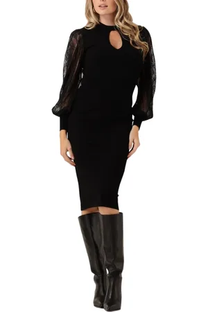 Twin-Set Dames, Jurken, Zwart, Maat: XS Denim