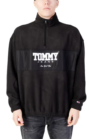 Tommy Hilfiger Heren, Sweatshirts & Hoodies, Zwart, Maat: XL Poliester
