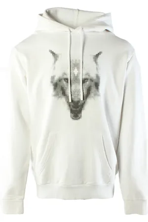 MARCELO BURLON Heren, Sweatshirts & Hoodies, Wit, Maat: XL Wol