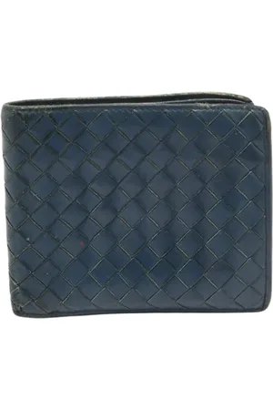 Bottega Veneta Heren, Pre-owned, Blauw, Maat: ONE Size Leer