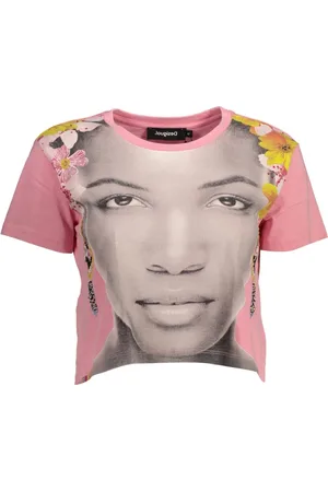 Desigual Dames, Tops, Veelkleurig, Maat: L Katoen