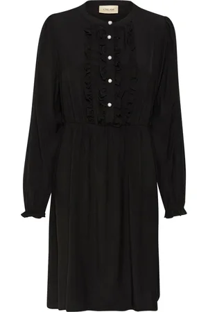 Cream Dames, Jurken, Zwart, Maat: L Viscose