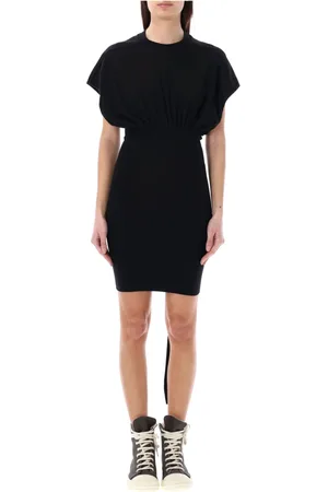 Rick Owens Dames, Jurken, Zwart, Maat: M Katoen