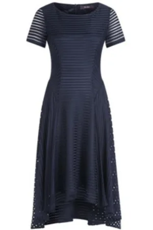 Vera Mont Dames, Jurken, Blauw, Maat: XL
