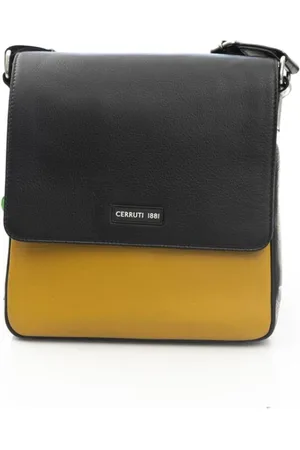 Cerruti 1881 Heren, Tassen, Geel, Maat: ONE Size Leer