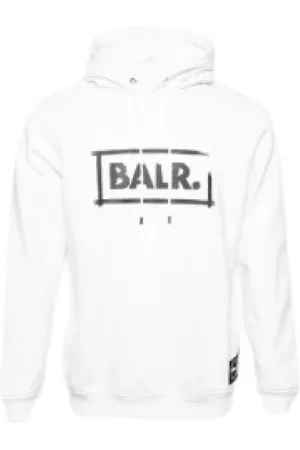 BALR. Heren, Sweatshirts & Hoodies, Wit, Maat: XL