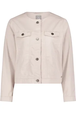 Betty & Co Dames, Jassen, , Maat: 3XL Denim