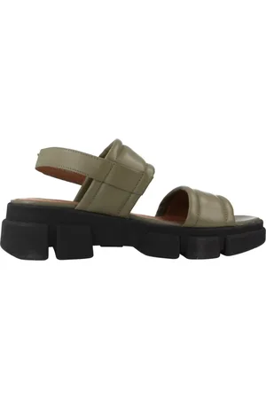Geox Dames, Schoenen, Groen, Maat: 37 EU Leer
