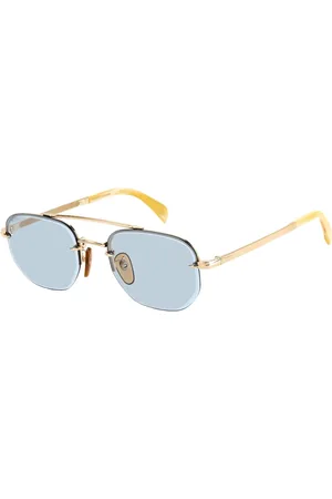 DB EYEWEAR BY DAVID BECKHAM Heren, Accessoires, Geel, Maat: 53 MM
