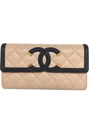 CHANEL Dames, Pre-owned, , Maat: ONE Size Leer