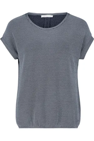 Betty & Co Dames, Blouses & Shirts, Blauw, Maat: L