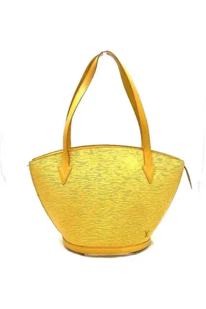 LOUIS VUITTON Dames, Pre-owned, Geel, Maat: ONE Size Leer