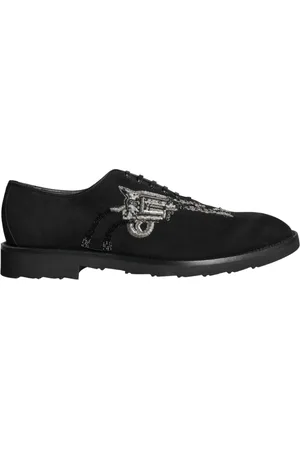 Dolce & Gabbana Heren, Schoenen, Zwart, Maat: 41 1/2 EU Suède
