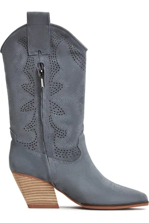 CESARE GASPARI Dames, Schoenen, Grijs, Maat: 41 EU Suède