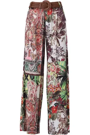 K-design Dames, Broeken, Veelkleurig, Maat: L
