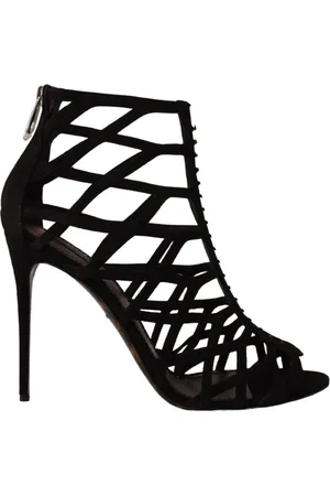 Dolce & Gabbana Dames, Schoenen, Zwart, Maat: 41 EU Suède