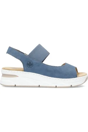 Rieker Dames, Schoenen, Blauw, Maat: 40 EU Synthetisch
