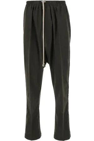 Rick Owens Heren, Broeken, Groen, Maat: XL Katoen