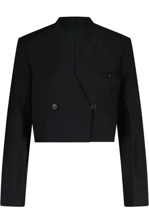 Helmut Lang Dames, Jassen, Zwart, Maat: XS Leer