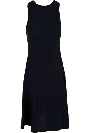 Aspesi Dames, Jurken, Blauw, Maat: M Linnen