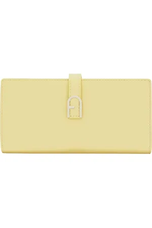 Furla Dames, Accessoires, Geel, Maat: ONE Size Leer