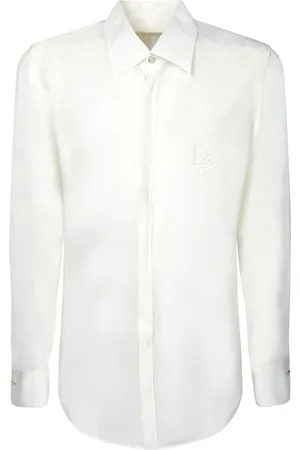 Dolce & Gabbana Heren, Overhemden, Wit, Maat: L Zijde