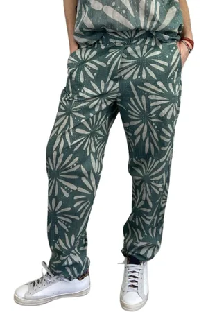 DIEGA Dames, Broeken, Veelkleurig, Maat: M