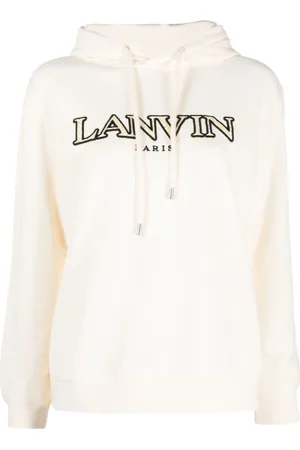 Lanvin Dames, Sweatshirts & Hoodies, Wit, Maat: XS Katoen