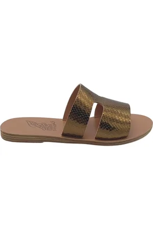 Ancient Greek Sandals Dames, Schoenen, Geel, Maat: 37 EU Leer